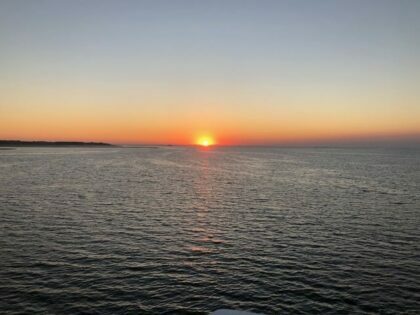 Sonnenuntergang am Meer